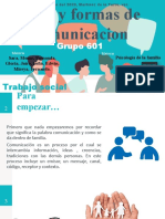 Roles y Formas de Comunicacion
