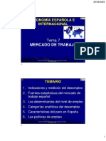 Tema 7 - Mercado de Trabajo