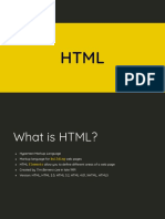 3 HTML