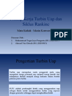 Prinsip Kerja Turbin Uap Dan Siklus Rankine