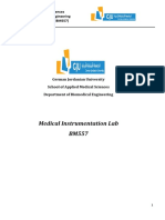 Med Instrumentation Lab Manual