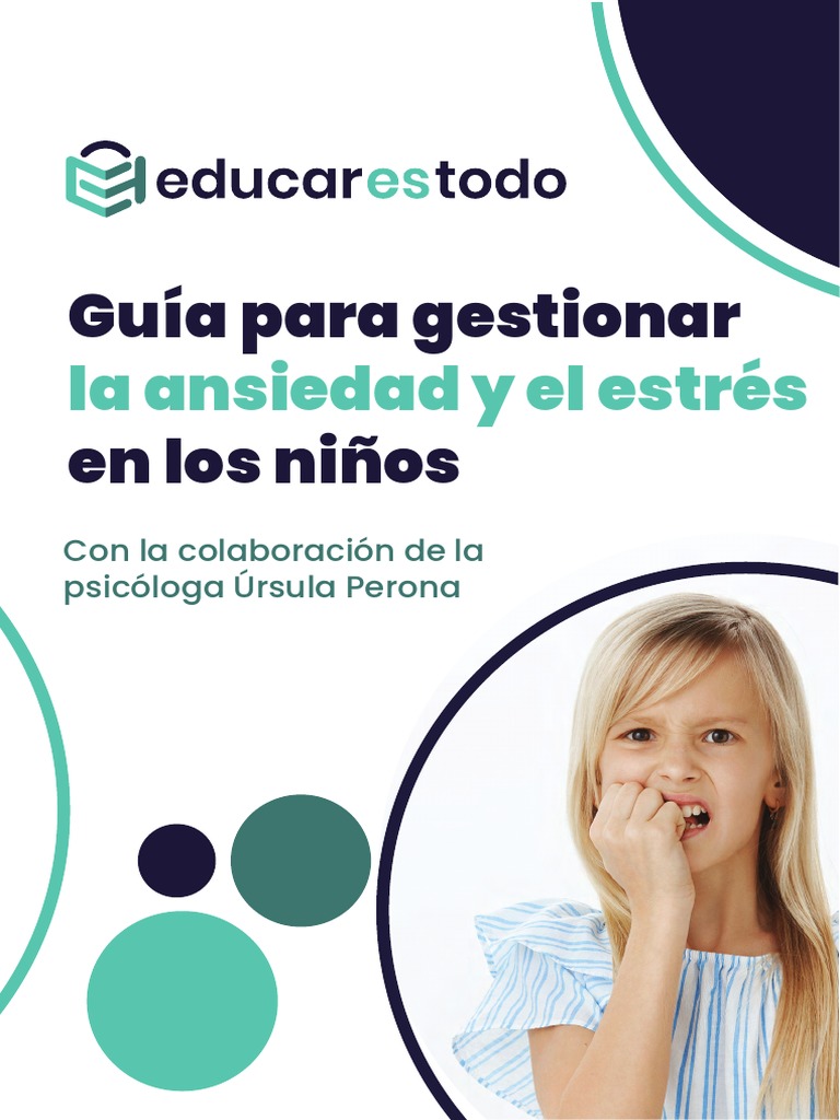 Estrategias para manejar ansiedad infantil | PDF | Estrés (biología ...