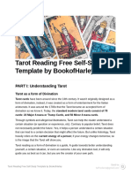 Tarot Reading Free Self-Study Template by BookofHarley