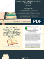 PEDAGOGI TERBEZA UNTUK PENGAJARAN GURU TERHADAP KEPELBAGAIAN MURID 