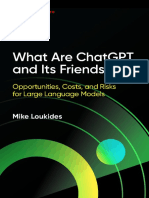 What Are ChatGPT and Its Friends