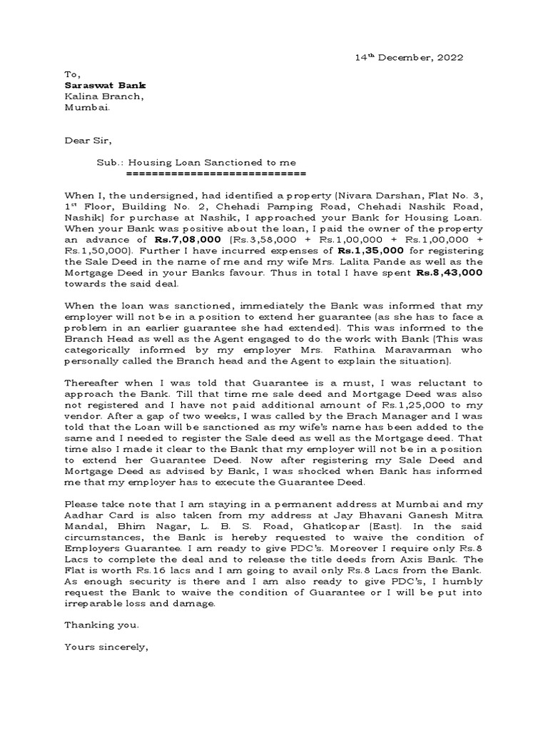 letter-to-saraswat-bank-pdf-loans-money