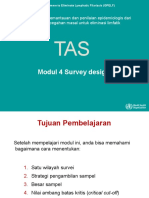 Rancangan Survei - TAS Dan BIS