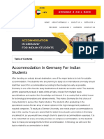 WWW Yesgermany Com Accommodation in Germany For Indian Students