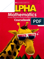 Alpha Mathematics Coursebook - 1A