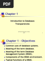 Introduction To Databases Transparencies: © Pearson Education Limited, 2004 1