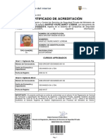 Certificado Acreditacion