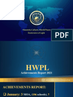 HWPL Achievement Peace Education