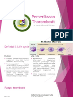 Praktikum Pemeriksaan Thorombosit