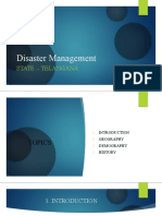 Disaster Management: State:-Telangana