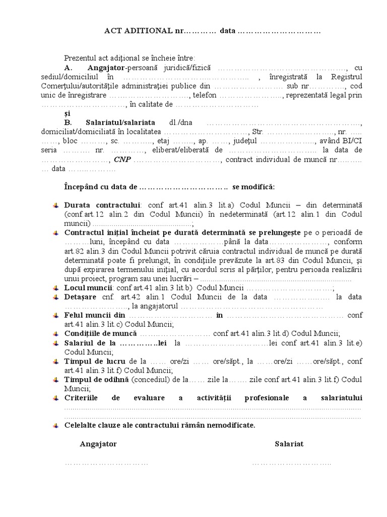 Act Aditional | PDF