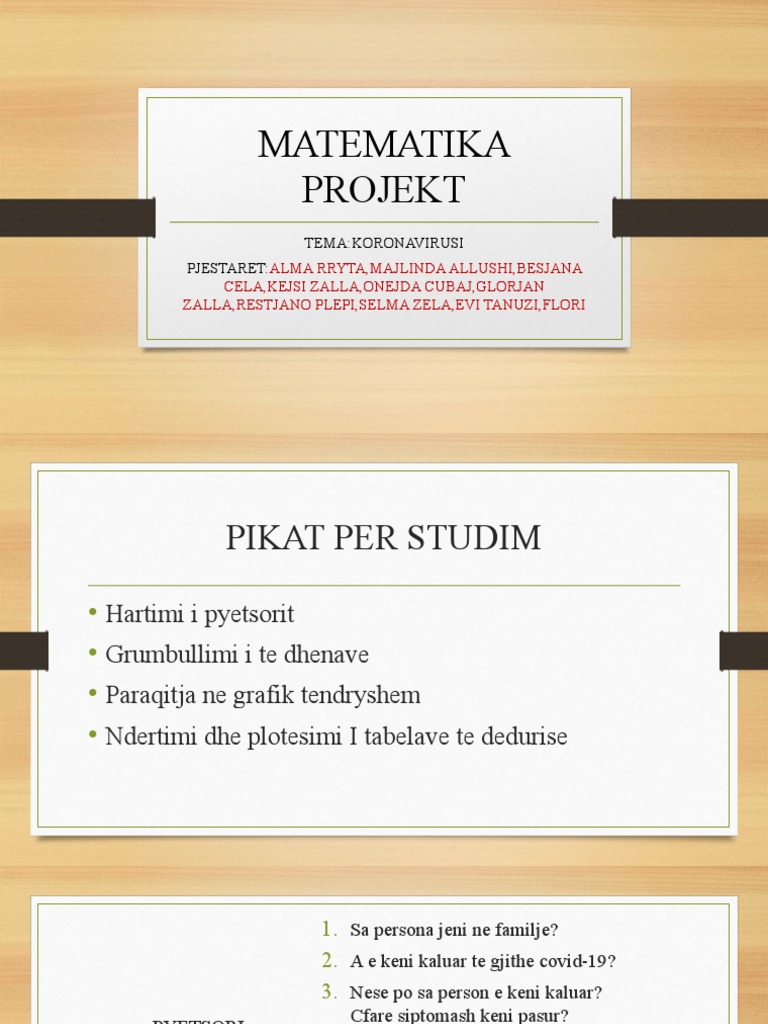 Matematika Projekt | PDF