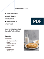 Procedure Text