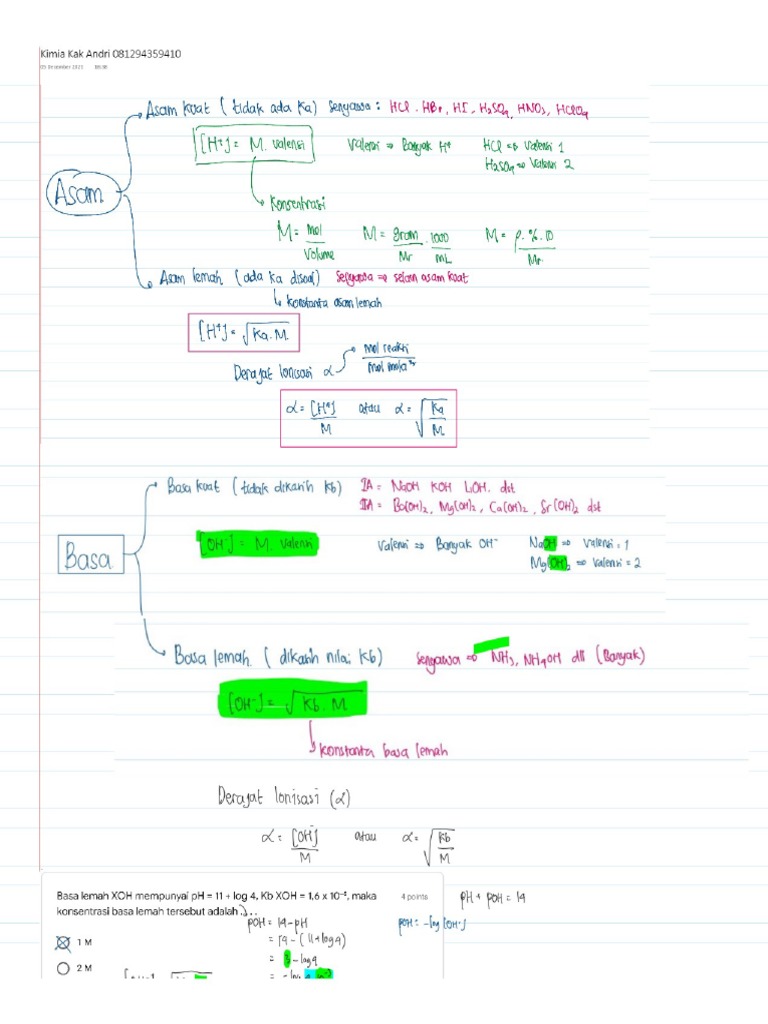 Asam Basa | PDF