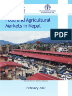 Food and Agricultural Markets in Nepal