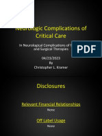 2023 AAN Neuro Complications of Critical Care Attendees