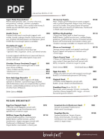Tender Loving Cuisine Menu 2023/24 | PDF | Cheesecake | Curry