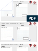 Year 7 Interleaving HW Week 11