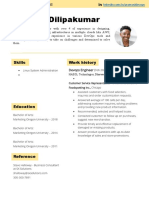 CV Template 0021