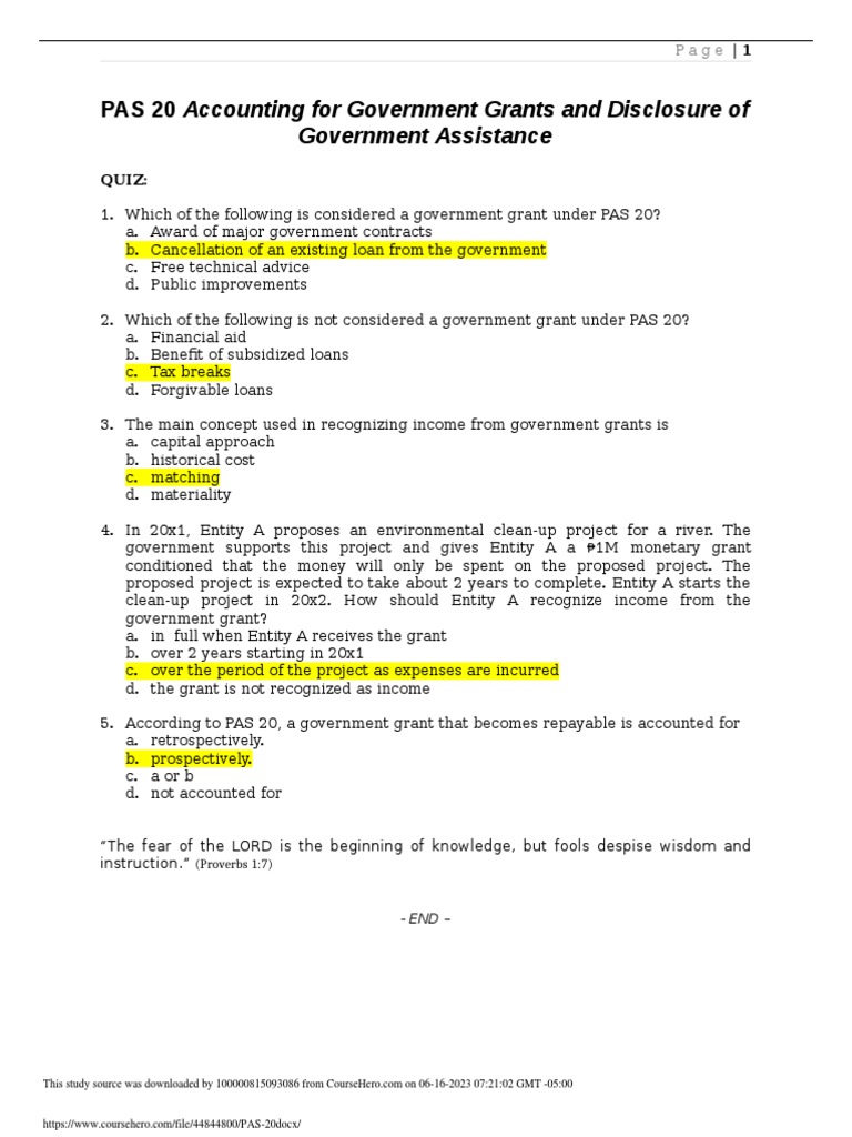 Pas 20 | PDF | Loans | Income