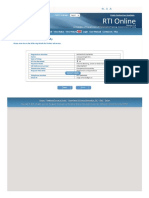 RTI Online - Online RTI Information System
