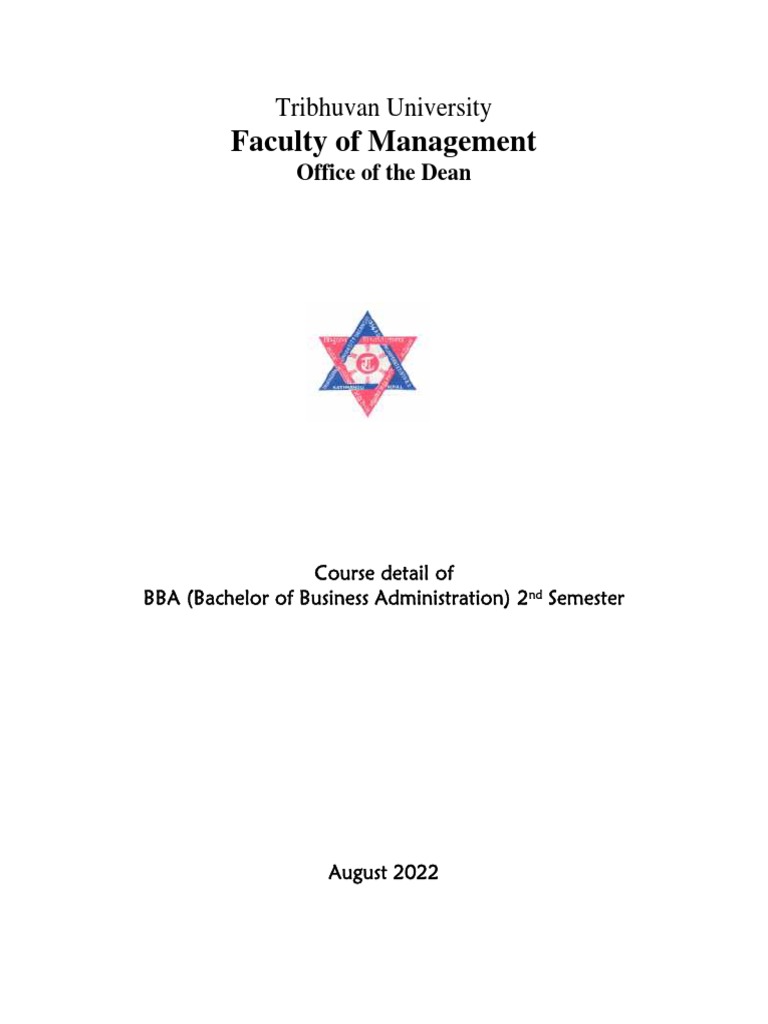 BBA 2nd Semester Syllabus 2022 | PDF | Macroeconomics | Matrix ...