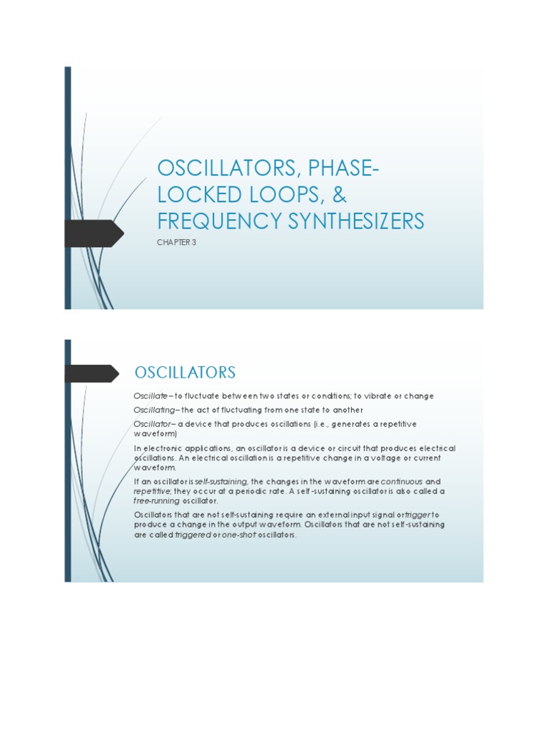 03 Oscillators PDF