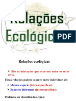 Relações Ecológicas - Pronto