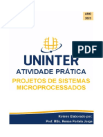 Roteiro de Atividade Pratica de Projeto de Sistemas Microprocessados 2023