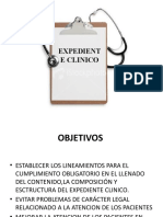 Manejo Del Expediente Clinico