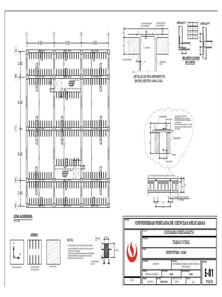 Losas g6 pdf ingenier a de edificaci n ingenier a estructural