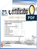 Certificado CIPA - Cleibson