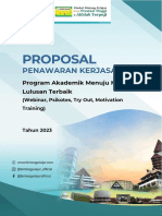 Proposal Penawaran Kerjasama Program Akademik Menuju Mutu Lulusan Terbaik 2023 - Reg 6