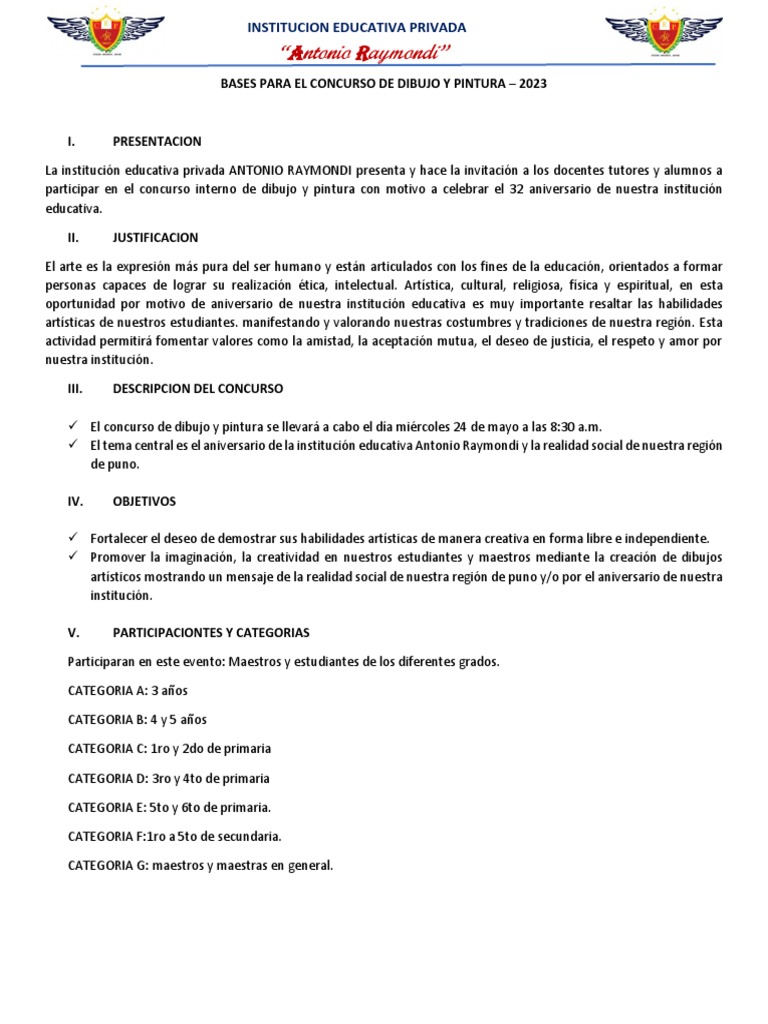 bases-del-concurso-de-dibujo-y-pintura-pdf-dibujo-pinturas