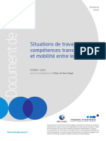 Situations de Travail Competences Transversales Et Mobilite Entre Les Metiers