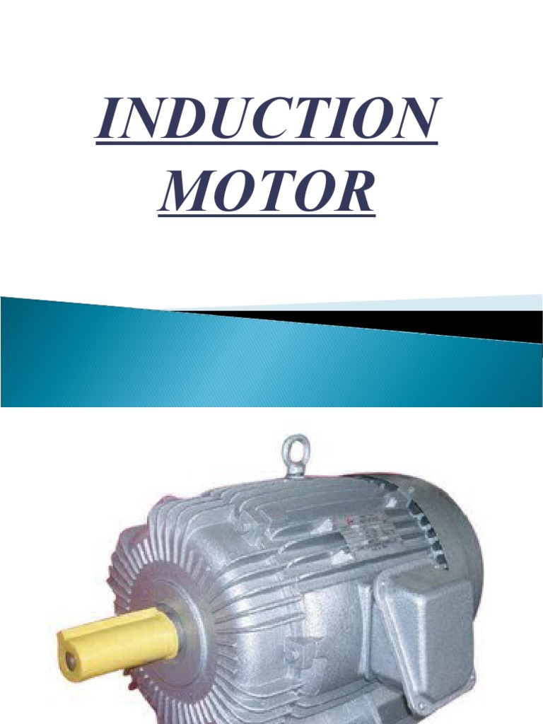 Inductionmotor11 PDF Electric Motor Engines