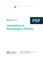 Licenciatura en Kinesiologia y Fisiatria 1