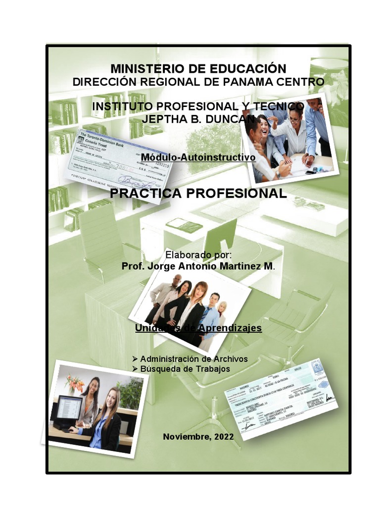 Guía de Práctica Profesional en Archivos | PDF | Crecimiento personal y ...