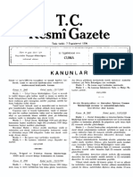 T.C. Resmi Gazetesi ''Camiiler Ahırmı Yapıldı''