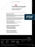 Examples of Research Proposals - York ST John University
