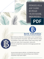 Pengelolaan Uang Rupiah Oleh Bank Indonesia