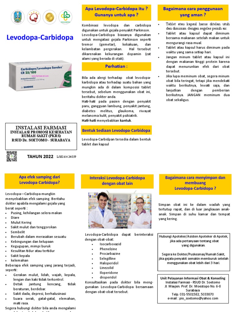 Levodopa Carbidopa Leaflet Pdf