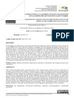 Organizational Climate and Teacher Satisfaction in The Mypes of The Tumbes Education Sector