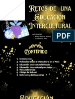 Retos de Una Educación Intercultural