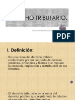 Nociones de Derecho Tributario