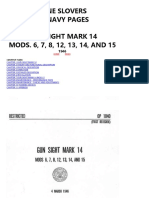 Gun Sight Mark 14 Op1040